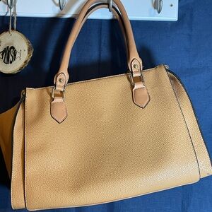 unnamed orange leather? Purse.